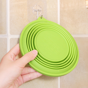 Eco amigable plegable de viaje de perro de silicona a granel personalizado Logotipo de contenedores de almacenamiento de alimentos de los niños de la Escuela de la caja de almuerzo de Bento caja - Product Image 6
