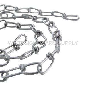Soldaduras SS de cadena de acero inoxidable de eslabón corto pulido brillante soldado liso para equipos de cría de animales - Product Image 4