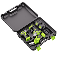 Taladro Inalámbrico de 1.5/2.0/3.0/4.0ah, Kit Combinado de Taladro Inalámbrico, Llave de Impacto Inalámbrica, Llaves de Impacto