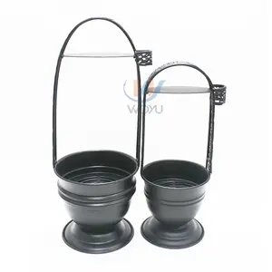 Cesta de Shisha negra de clase alta, soporte para carbón de cachimba, cesta de carbón a buen precio