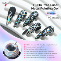 MissGel Vernis Gel Sans HEMA à Dissolution pour Salon de Manucure, Dessin et Design à Domicile 2026 OEM, Vernis Gel Métallique Laser Sans TPO