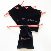 Pochette cadeau en flanelle sur mesure, en tissu velours super doux, avec cordon de serrage, pour cosmétiques et protection anti-poussière