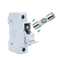 Porte-fusible solaire fusible DC 1000V basse tension 15A 20A 25A 32A fusibles cylindriques en céramique pour Installations solaires