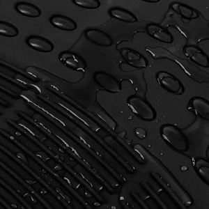 Tapis antidérapant en PVC noir TPE, haute résistance, 4 pièces, tapis de sol avant et arrière pour voitures, SUV, fourgonnettes - Product Image 3