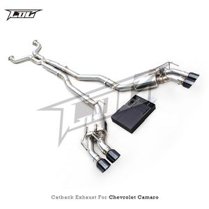 Sistema de Escape <span class=keywords><strong>Deportivo</strong></span> con Válvulas <span class=keywords><strong>para</strong></span> Chevrolet Camaro ZL1 6.2L 2010-2015, Tubos de Acero Inoxidable, Silenciador - Product Image 2