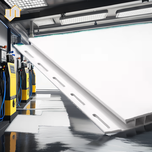 PVC Interlocking Square Artistic <b>Ceiling</b> for Canada/US Agricultural Projects Car Wash Warehouse-Soundproof Industrial Design - Product Image 2
