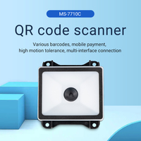 Escáner de Código de Barras 2D Ultrafino, Mini, Integrado, USB RS232, Lector de Códigos QR para Máquinas de Autoservicio