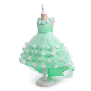 <span class=keywords><strong>Robe</strong></span> de soirée princesse en tulle moelleux de style européen, grande fleur blanche, <span class=keywords><strong>robe</strong></span> de mariée <span class=keywords><strong>longue</strong></span>, <span class=keywords><strong>robe</strong></span> de soirée pour enfant, <span class=keywords><strong>robe</strong></span> de bal pour 10 ans - Product Image 3