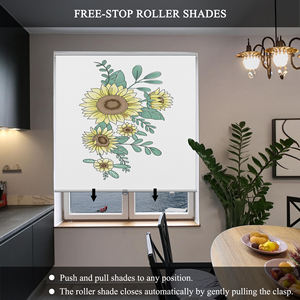 Persianas de ventana de pintura impresa Persianas enrollables de arte de pared grandes pintadas modernas para ventana - Product Image 3