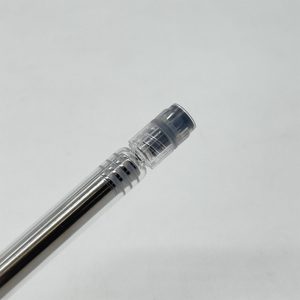 OEM Ready 2.25ml Borosilicate <b>Glass</b> Cosmetic Syringe | Metal Plunger No Needle Custom Color/Logo Eco-Friendly Sterile <b>Packaging</b> - Product Image 4