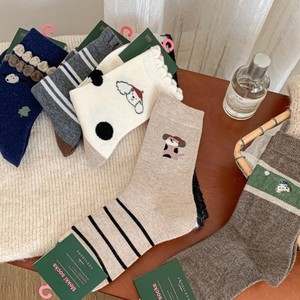 <span class=keywords><strong>Chaussettes</strong></span> en coton à motifs d'animaux de dessin animé, drôles, avec motif de <span class=keywords><strong>petit</strong></span> <span class=keywords><strong>chien</strong></span>, <span class=keywords><strong>pour</strong></span> femmes et filles, <span class=keywords><strong>chaussettes</strong></span> chaudes - Product Image 6