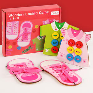 4-en-1 Jeux de sol éducatifs pour enfants <span class=keywords><strong>Livre</strong></span> silencieux Jouet interactif parent-enfant pour la coordination œil-main - Product Image 4