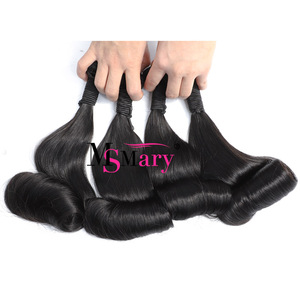 Sig. Ra Maria 12A Grado Magico Curl Vietnam Pacchi Dei Capelli, Doppio Disegnata Cuticola Aligned Capelli Del Virgin - Product Image 2