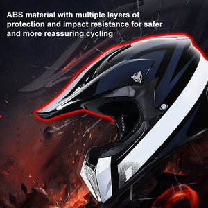 Casques de moto pour hommes adultes, protection contre les chutes, conformes aux normes européennes de motocross - Product Image 2