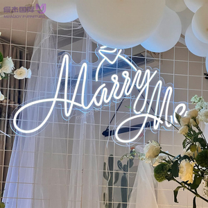 Miễn Phí Thiết Kế Đám Cưới Neon Ánh Sáng Lễ Kỷ Niệm Avatar Logo Neon Dấu Hiệu Đề Nghị Trang Trí Nội Thất Tùy Chỉnh Mới Của Vài Tên Chiếu Sáng Thư LED - Product Image 1