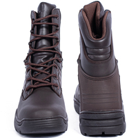 Chaussures de randonnée en cuir pleine fleur ultra-légères personnalisées pour les voyages, le travail et l'entraînement ; Bottes tactiques résistantes à l'usure.