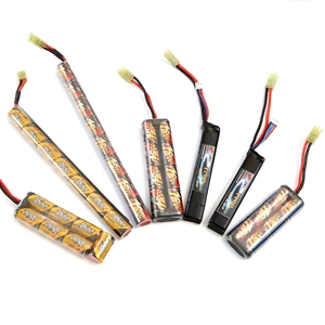 Bộ Pin Mini Gậy Côn 9.6V NiMH 1600MAh W/Đầu Nối Mini Tamiya Nền Tảng Xả Cao Cho Súng Hơi - Product Image 5