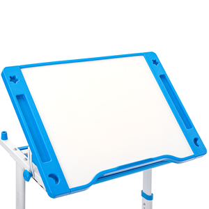 Set Scrivania e Sedia Ergonomica per Bambini, Altezza Regolabile, Piano Inclinabile, Tavolo per Studio <span class=keywords><strong>a</strong></span> Casa e Scuola - Product Image 6