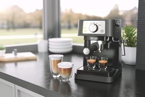 Machine à expresso manuelle De'Longhi Stilosa, pression de la <span class=keywords><strong>pompe</strong></span> 15 bars, mousseur à lait, buse vapeur, expresso simple/double, latte, cappuccino - Product Image 6