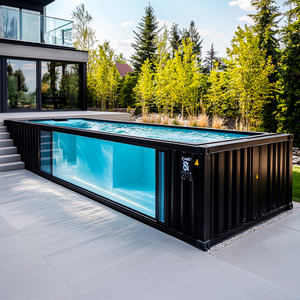 20FT 18ft ทำจากอะคริลิคแบบพกพา40ft สำหรับสระว่ายน้ำกลางแจ้งขนาดใหญ่อุปกรณ์เครื่องมือสำหรับสระว่ายน้ำ - Product Image 1