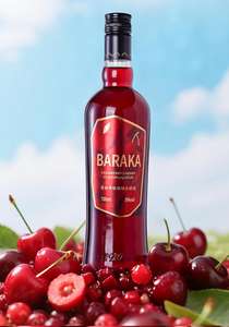 B2B Bulk Cranberry <strong>Cherry</strong> <strong>Liqueur</strong> 8% ABV 700ML 12 Bottles ODM Custom MOQ50 China Factory Caf Supermarket Bar - Product Image 3
