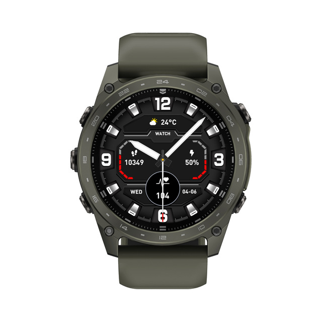 T8PRO 51MM AMOLED Silicone Smart Watch with Answer Call Alarm Clock & AI Voice Assistant Waterproof Sports Watch
