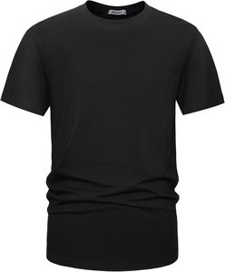 T-shirts pour hommes en coton 100% solide avec logo personnalisé, sérigraphie, respirants, à manches courtes, écologiques, nouvelle arrivée, fabriqués au Pakistan - Product Image 4
