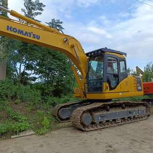 Excavatrice sur chenilles Komatsu PC160 d'occasion haute performance, bon état, prix abordable, moteur composant essentiel pour machine de construction - Product Image 4