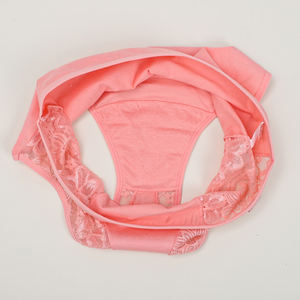 Bragas de algodón para perder peso para mujer, Xxxl talla grande, encaje de algodón, cintura alta, ropa interior de Color sólido, Ropa Interior Pura <span class=keywords><strong>Del</strong></span> - Product Image 6