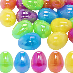 Bán Buôn Trong Suốt Phục Sinh Trứng Khổng Lồ 9*6.6Cm Rỗng Fillable Kẹo Sô Cô La Đồ Chơi Rõ Ràng Nhựa Trứng Phục Sinh Bunny Đứng Trứng - Product Image 6