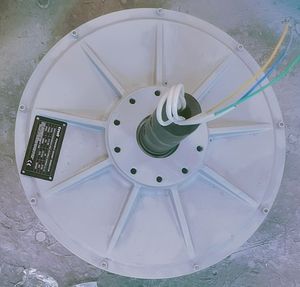 Générateur à disque sans noyau 3KW 10KW 20KW à faible vitesse et couple magnétique - Product Image 6