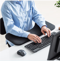 TWINCO table de bureau d'ordinateur repose-poignet repose-bras plateau de poignet cadre de support de bras