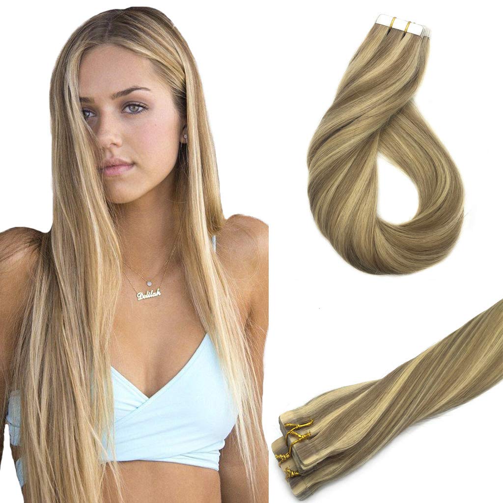 Blond Clair Surligné Blond Doré 16/22
