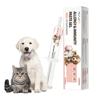Gel de soutien immunitaire pour chiens et chats, pâte nutritionnelle Omega3, renforce l'immunité et la brillance du pelage