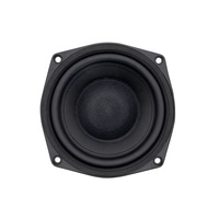 Haut-parleurs coaxiaux de 5 pouces avec contour en caoutchouc, système de moniteur audio professionnel, haut-parleur large bande 200W 60Hz-18kHz