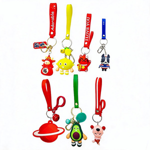 Custom <strong>Personalised</strong> 3d Keychain Pvc Rubber Keychains Cartoon Character Anime <strong>Key</strong> <strong>Chain</strong> 3D Keyring - Product Image 5