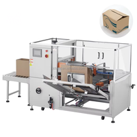 Machine automatique électrique de pliage de cartons et de formage de fonds de boîtes, avec moteur à roulettes mobile, pour l'habillement, l'alimentation et les boissons