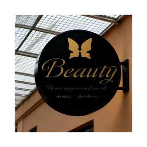 Caja de Luz LED Acrílica Redonda con Alto Índice de Reproducción Cromática, Letrero Luminoso Personalizado Profesional para Exhibición Comercial - Product Image 3