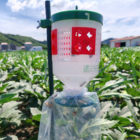 Pièges à leurres à phéromone de ver noir carré en plastique antiparasitaire efficace écologique pour les grandes cultures jardins potagers Agrotis