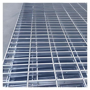 Grille de Drainage Carrée en Acier Galvanisé Robuste pour Allée, en Acier Inoxydable 304 316 316L, Grille de Sol Métallique - Product Image 1