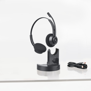 Fabricant de casques OEM de Chine <span class=keywords><strong>Casque</strong></span> <span class=keywords><strong>PC</strong></span> <span class=keywords><strong>sans</strong></span> <span class=keywords><strong>fil</strong></span> à réduction de bruit <span class=keywords><strong>pour</strong></span> ordinateur - Product Image 2