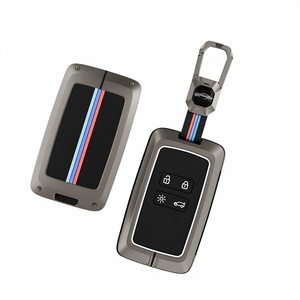 Housse de clé de voiture en silicone à 3 boutons pour Logan Koleos Megane Kia - Taille personnalisée Coque de clé intelligente avec <span class=keywords><strong>protection</strong></span> - Product Image 4