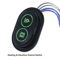 Clavier en silicone intégré basse tension PCBA 5V 12V 24V avec micrologiciel personnalisé, interrupteur étanche pour couverture chauffante et siège de voiture chauffant