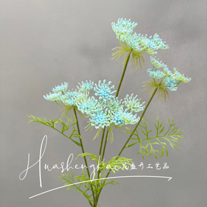 <b>Artificial</b> <b>Flowers</b> Bouquet Plastic High Simulation Wedding Home Decor Green White Blue Yellow - Product Image 3