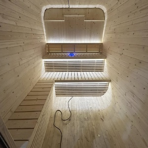 ก้อนซาวน่ากลางแจ้งหรูหราทำเองล่าสุดทันสมัยสำหรับสวนหลังบ้านและพื้นที่สวน - Product Image 3