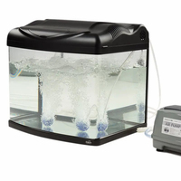 Pompe à air pour aquarium Hailea haute puissance HAP60/80/100/120/150/200, pompe à oxygène pour aquarium, grand débit, silencieuse, compresseur d'air