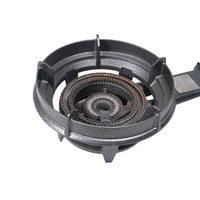 Table de cuisson à gaz en fonte à brûleur unique pour l'extérieur portable à encastrer/table commerciale pour usage domestique et hôtelier