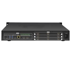 HaoMing 8K 60Hz สำหรับตัวแปลง <span class=keywords><strong>AV</strong></span>/DVI โปรเซสเซอร์ต่อภาพหลายจอภาพขนาดใหญ่ วัสดุ ABS/PVC รองรับ USB/PC/ETC - Product Image 1