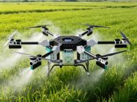 Drones agricoles professionnels à 6 axes pour la livraison et le transport de marchandises