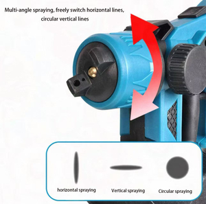 Pistola <span class=keywords><strong>de</strong></span> Pintura Inalámbrica Mini, Motor sin Escobillas, Batería <span class=keywords><strong>de</strong></span> Litio <span class=keywords><strong>de</strong></span> Grado Industrial, para Uso Doméstico y <span class=keywords><strong>Bricolaje</strong></span>, Vaso <span class=keywords><strong>de</strong></span> 200 ml - Product Image 5